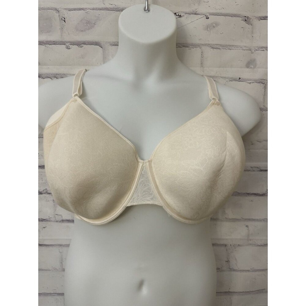 Olga‎ Size 44DD No Side Effects Contour Underwire Bra Ivory GF6781A